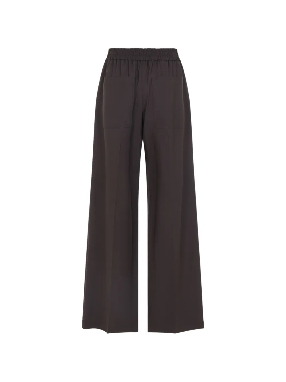 Brunello Cucinelli Broek met elastische taille Grijs