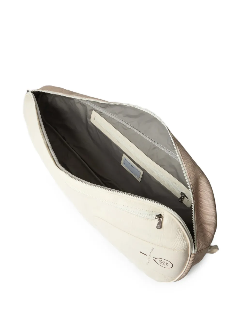Brunello Cucinelli Rackethoes met logo-print Beige