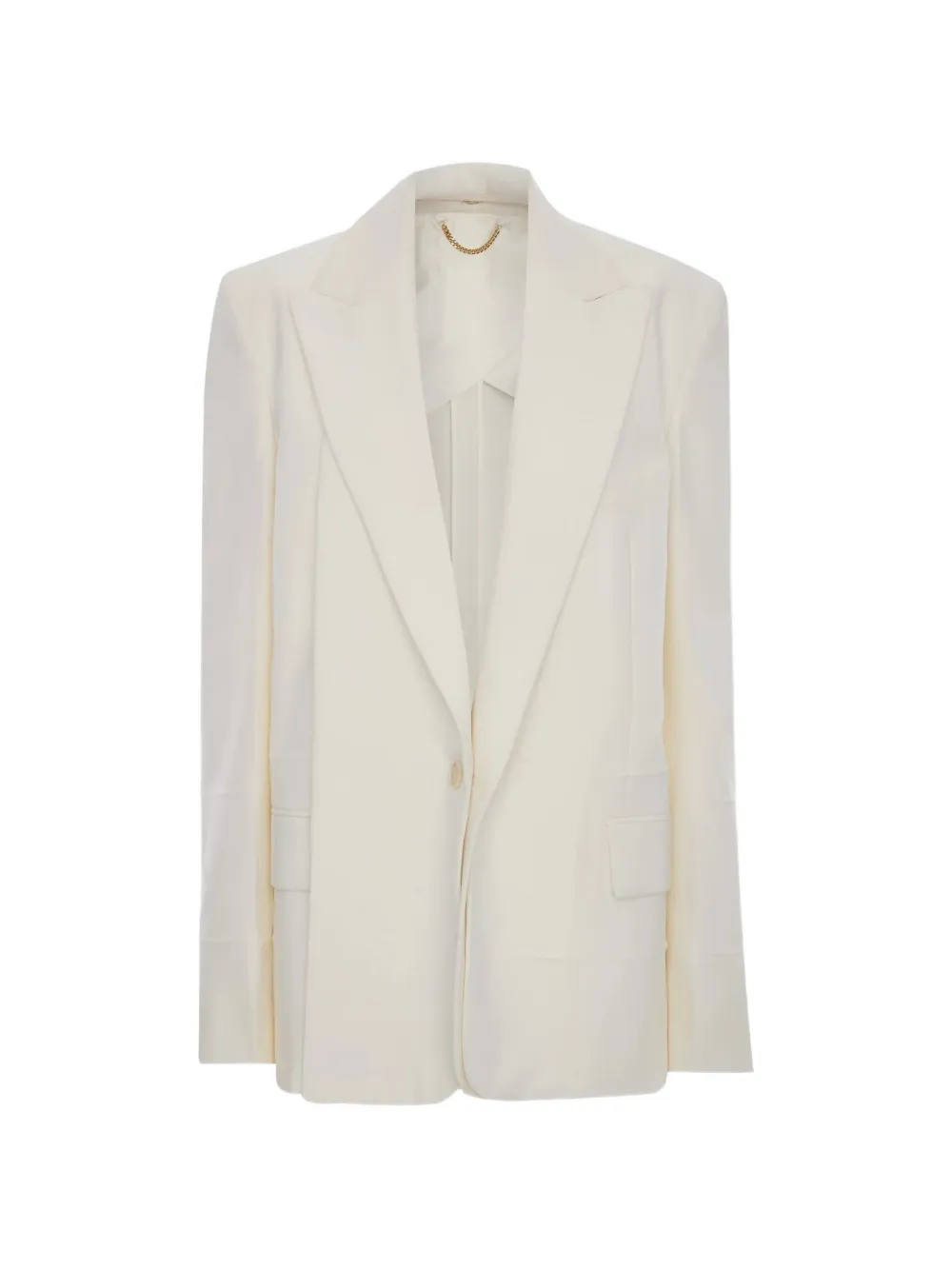 Victoria Beckham wool-blend blazer - Neutrals