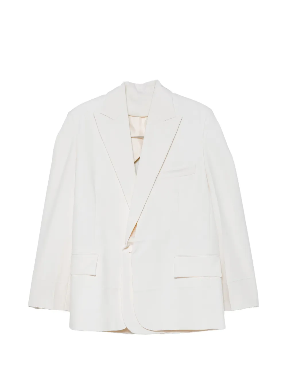 Victoria Beckham wool-blend blazer - Toni neutri
