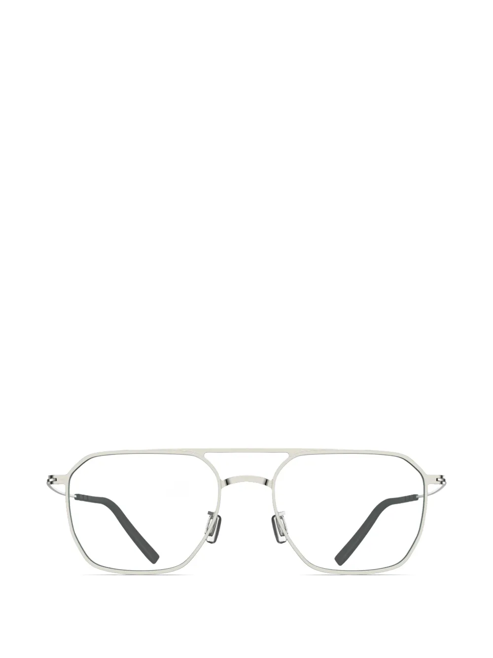 Blackfin Davenport geometric-frame glasses - Argento