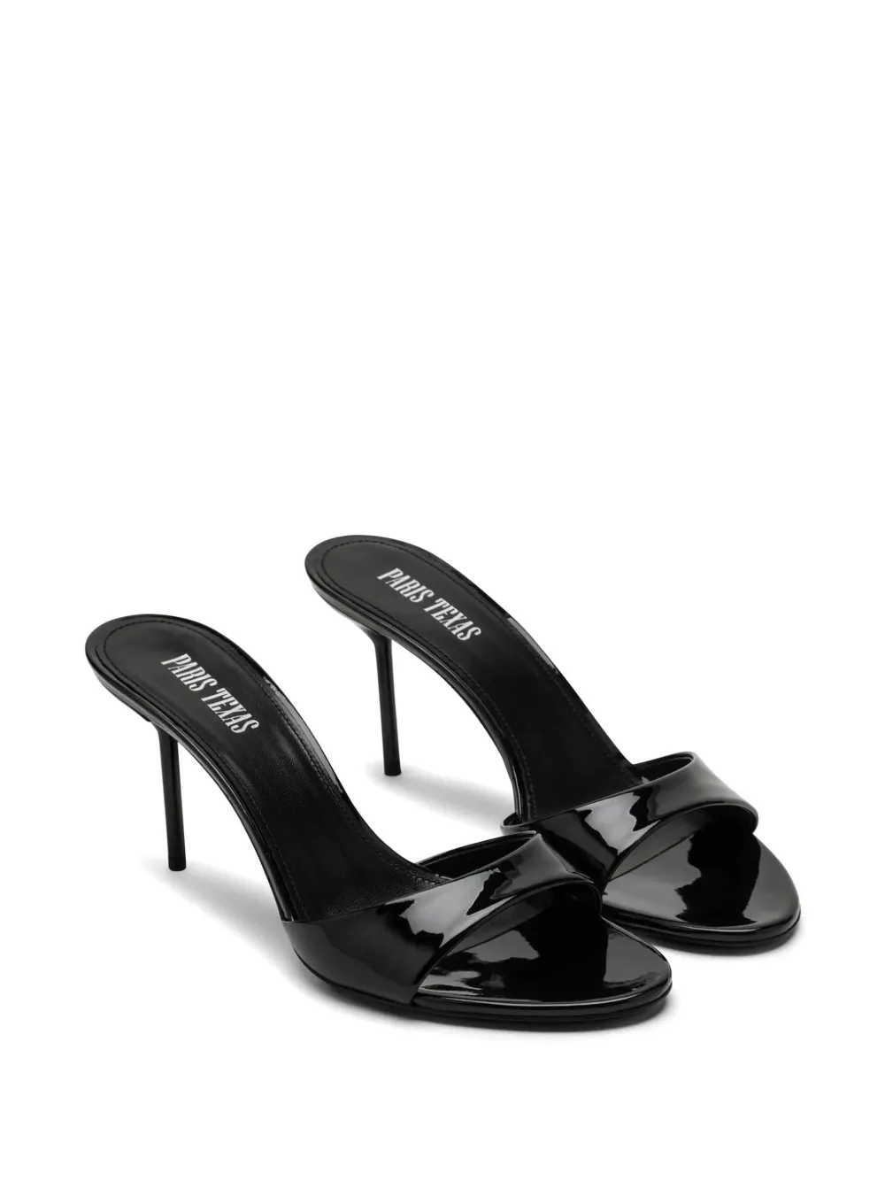 Paris Texas Lidia mid mules Zwart