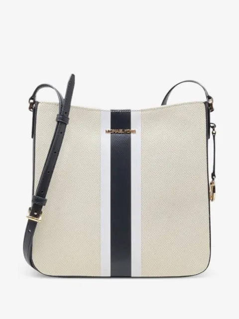 Michael Kors large Jet Set Travel striped shoulder bag