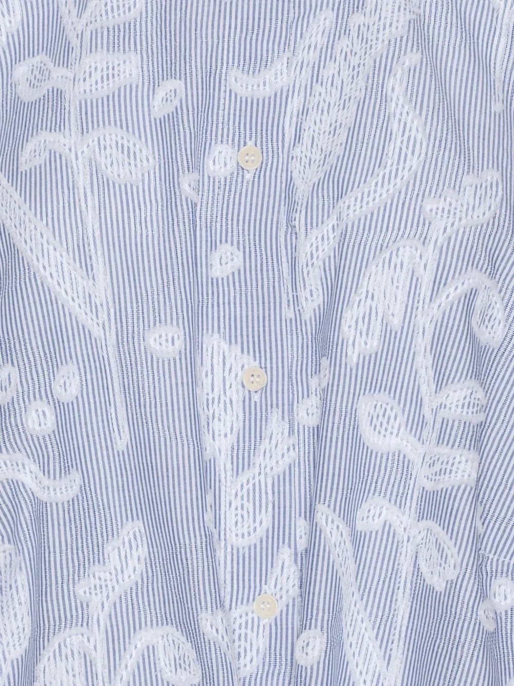 Henrik Vibskov Gestreept shirt Wit