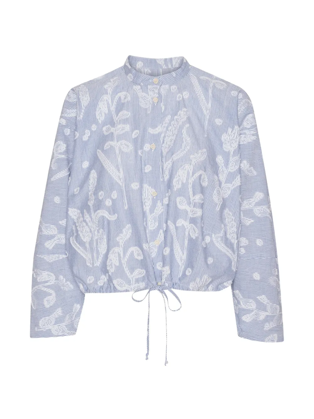 Henrik Vibskov striped shirt - Bianco