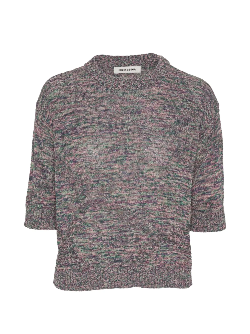 Henrik Vibskov ribbed-trim sweater - Rosa