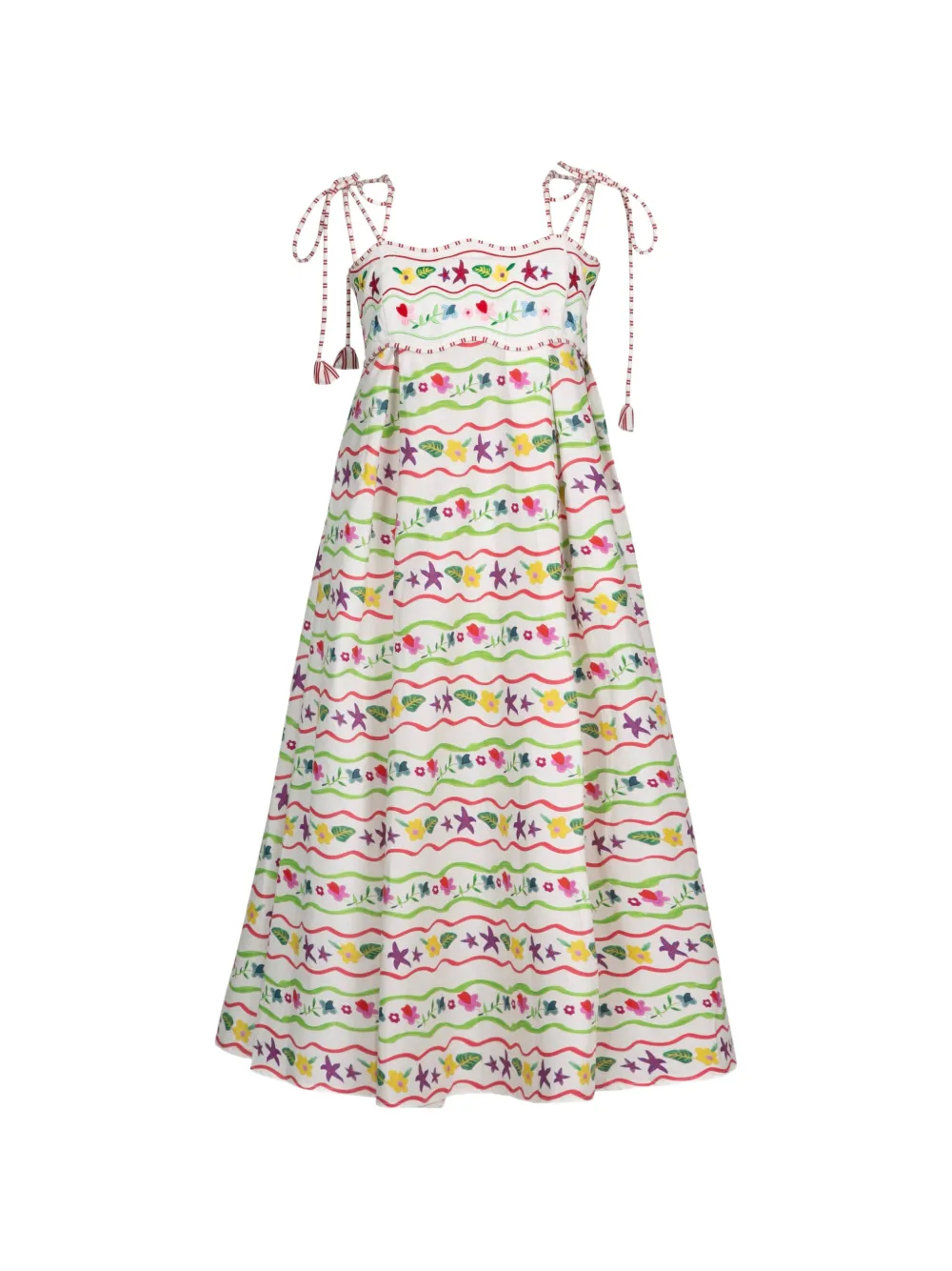 Celia B Lola floral-print dress - Bianco