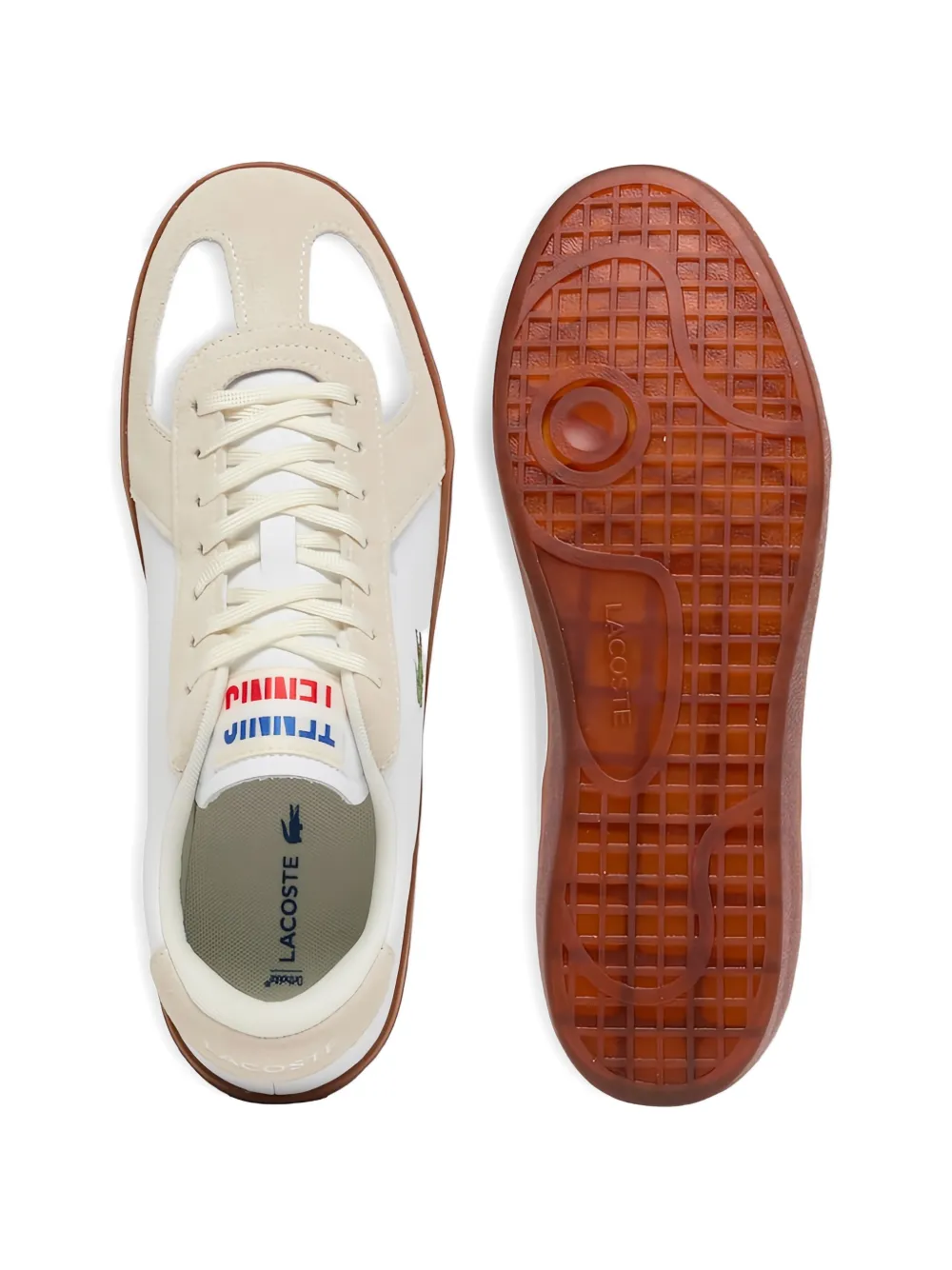 Lacoste Baseshot Pro sneakers Wit