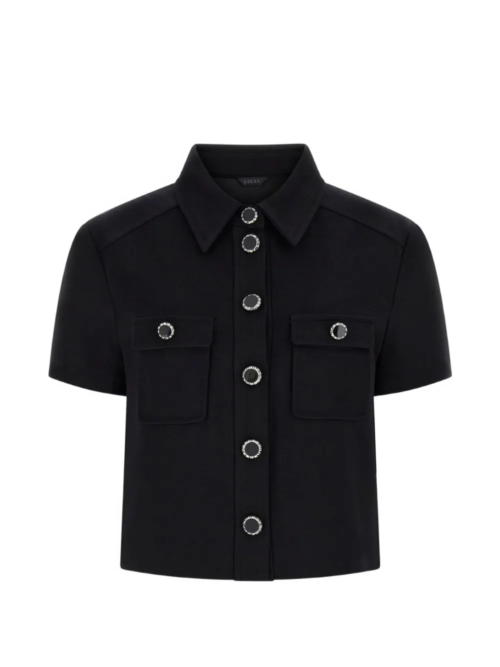 GUESS USA button flap shirt - Nero