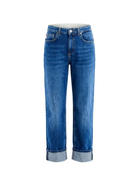 VICOLO Maggie faded turn-up jeans