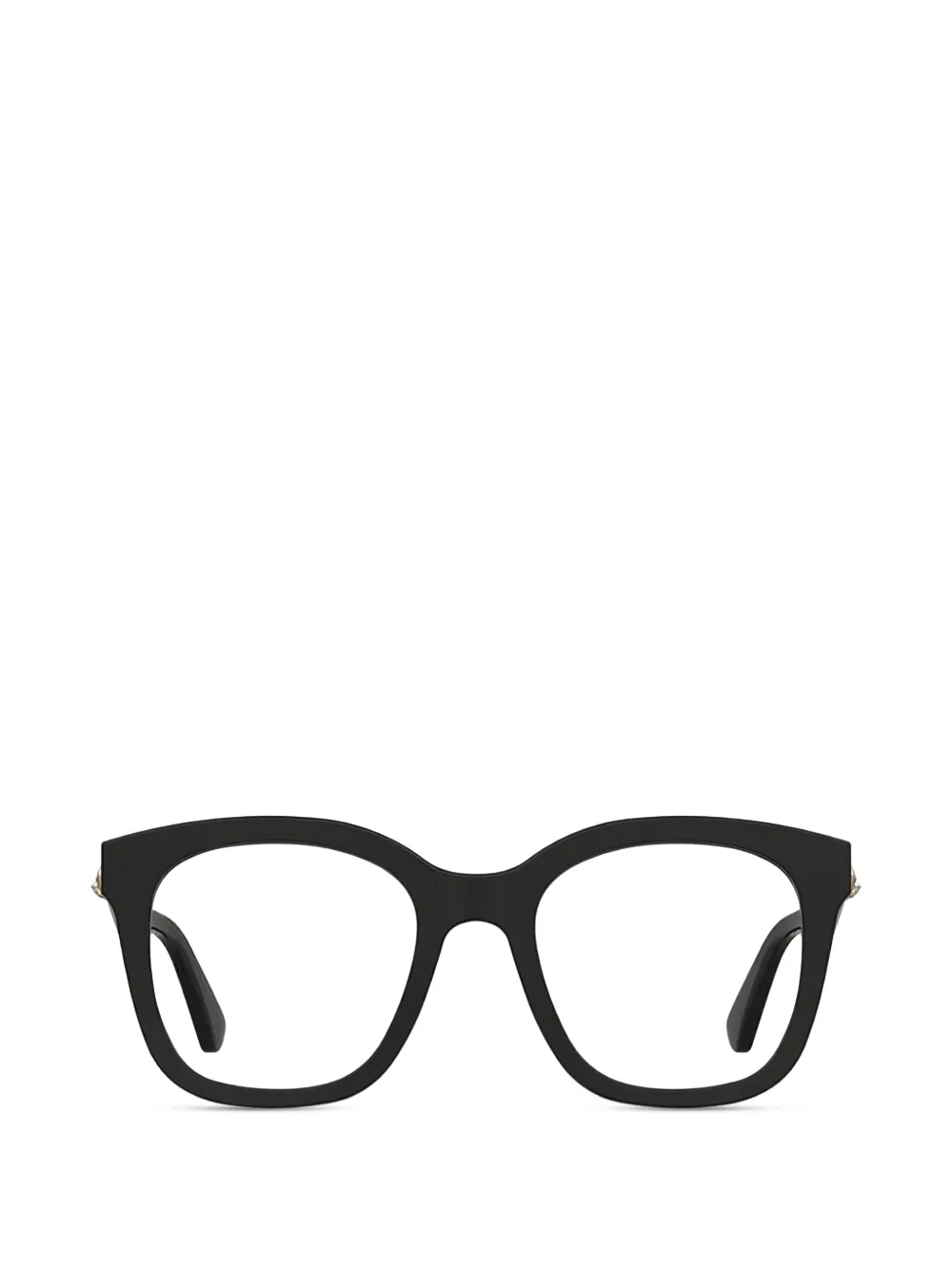 Moschino Eyewear logo-detail glasses - Nero