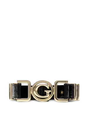 GUESS USA logo-buckle Belt | Black | FARFETCH HK display picture 1