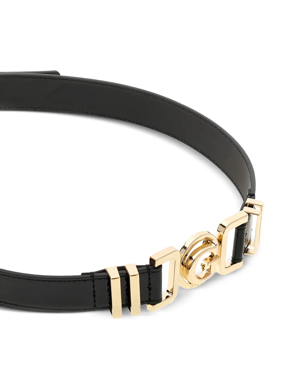 GUESS USA Cirene riem met logogesp Zwart