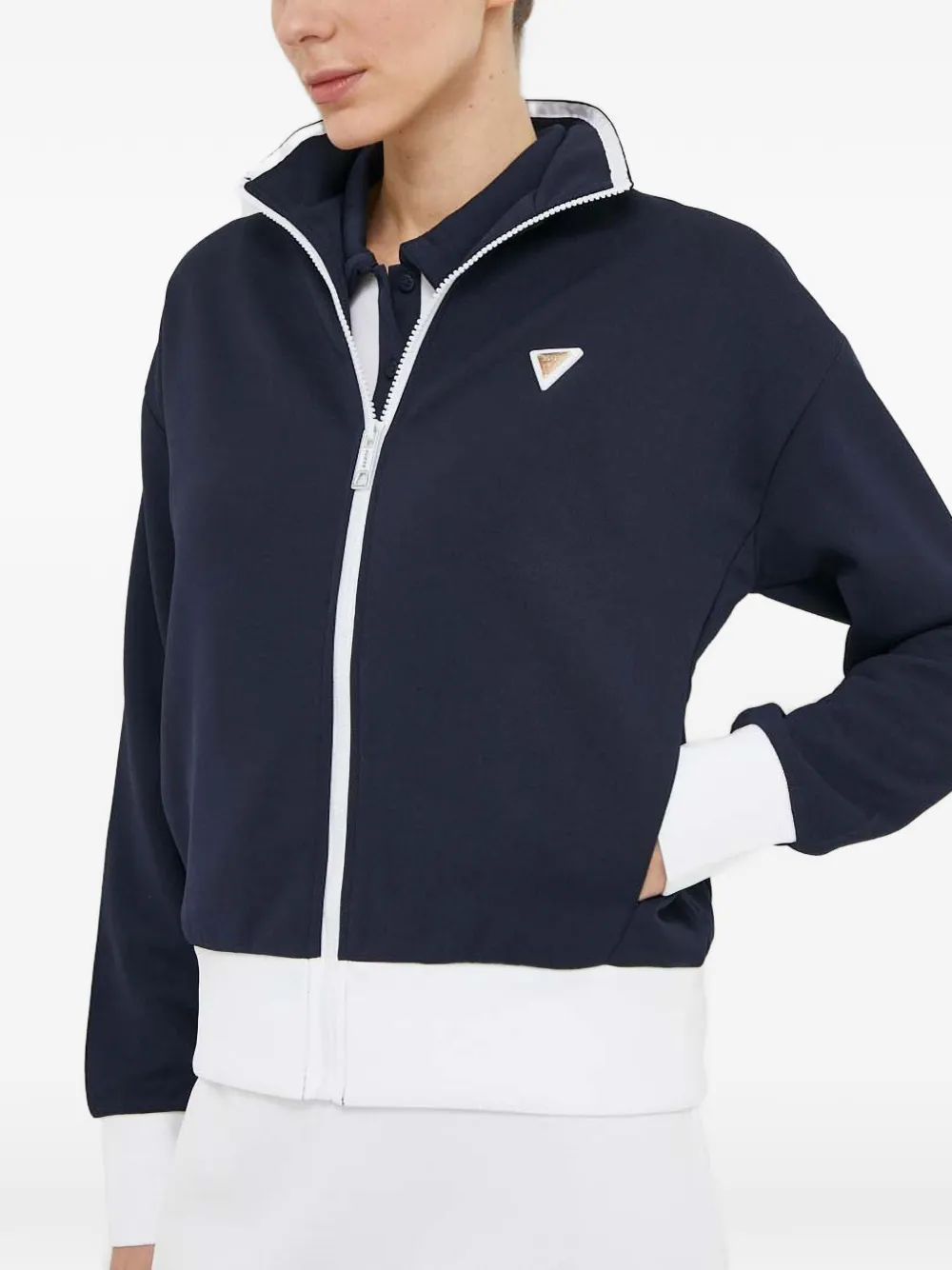 GUESS USA Mylah Jacke mit Reißverschluss - Blau