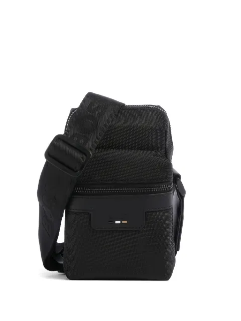 BOSS logo-plaque messenger bag