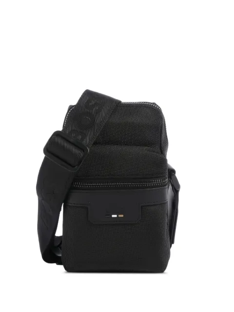 BOSS logo-plaque messenger bag