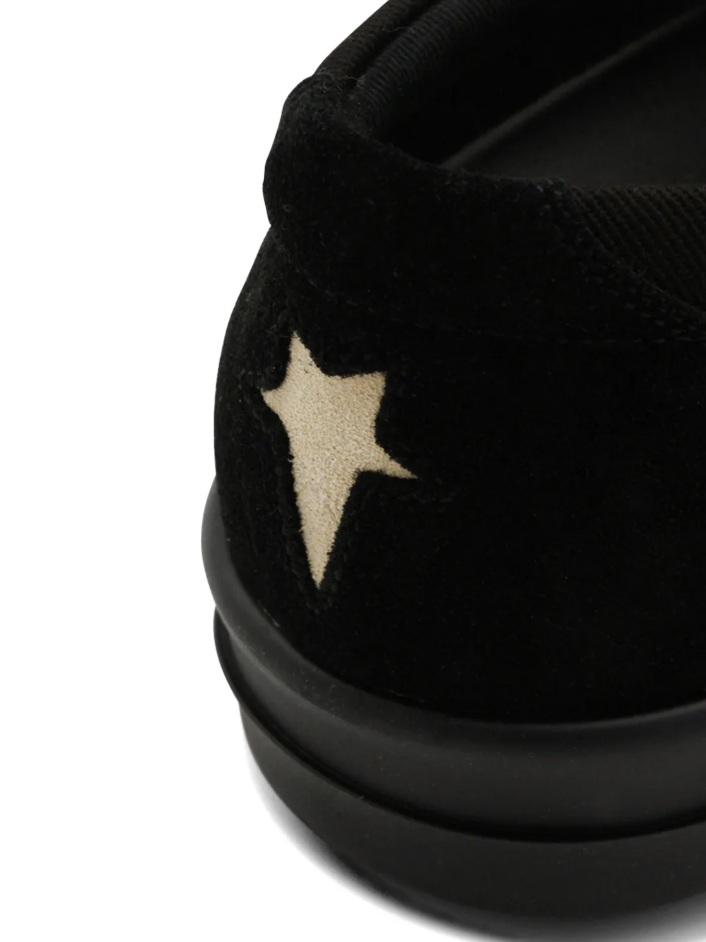 Rick Owens DRKSHDW star-motif slip-on sneakers Zwart