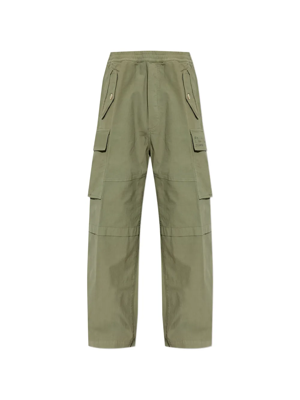 DSQUARED2 Broek met cargo zak Groen