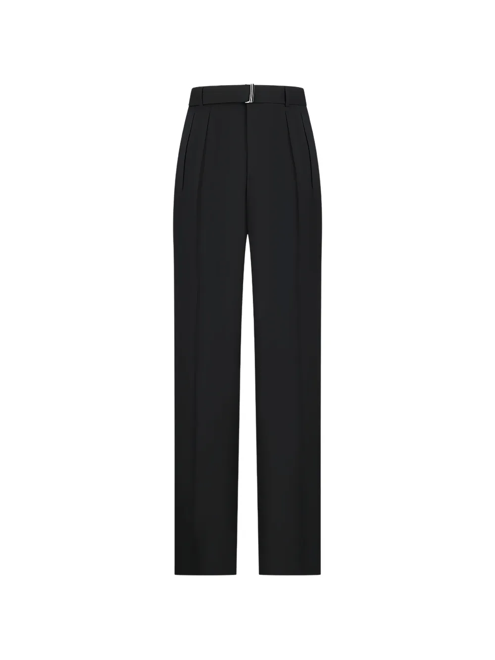 Tagliatore belted pleated trousers - Nero