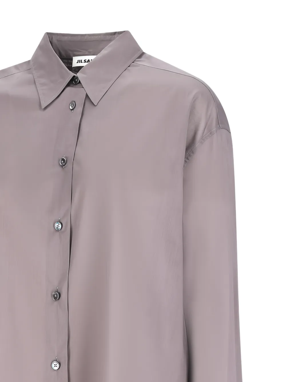Jil Sander Blouse met verlaagde schouders Grijs