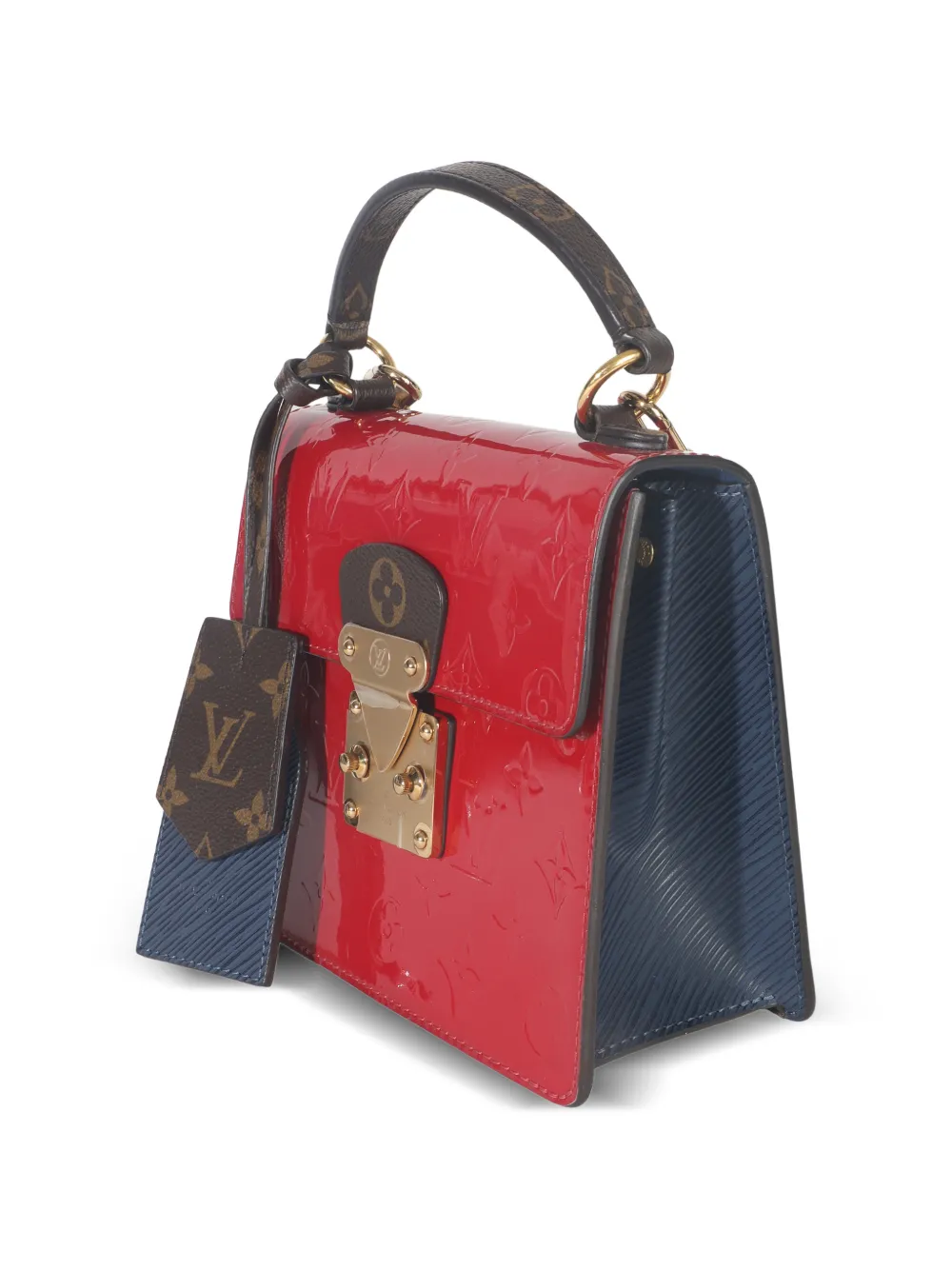 Louis Vuitton Pre-Owned 2019 Spring Street gelakte shopper met monogram Rood