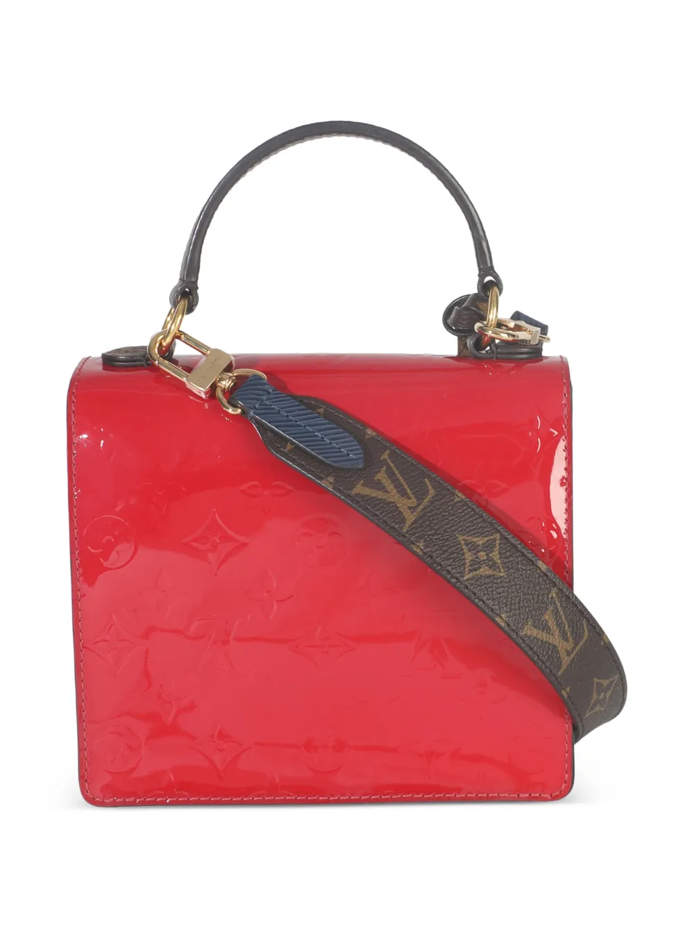 Louis Vuitton Pre-Owned 2019 Spring Street gelakte shopper met monogram Rood