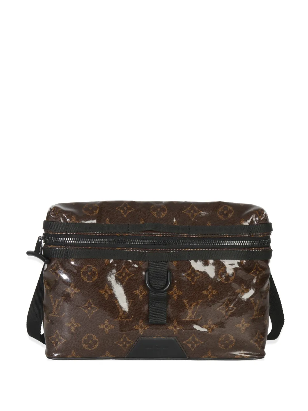 Louis Vuitton Pre-Owned 2018 small Monogram Glaze messenger bag - Braun