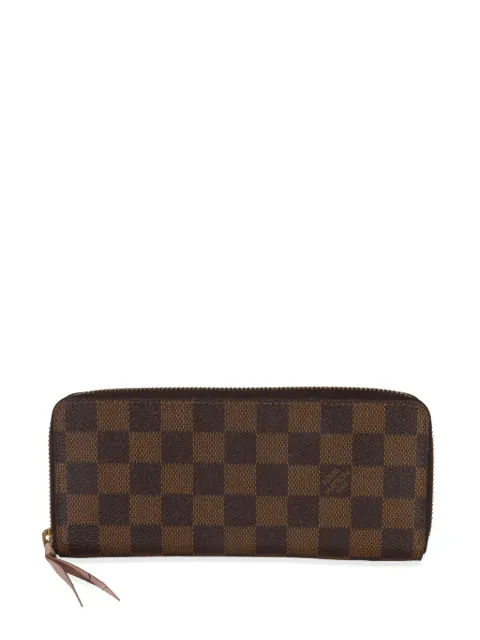 Louis Vuitton Pre-Owned 2019 Damier Ebene Clemence wallet