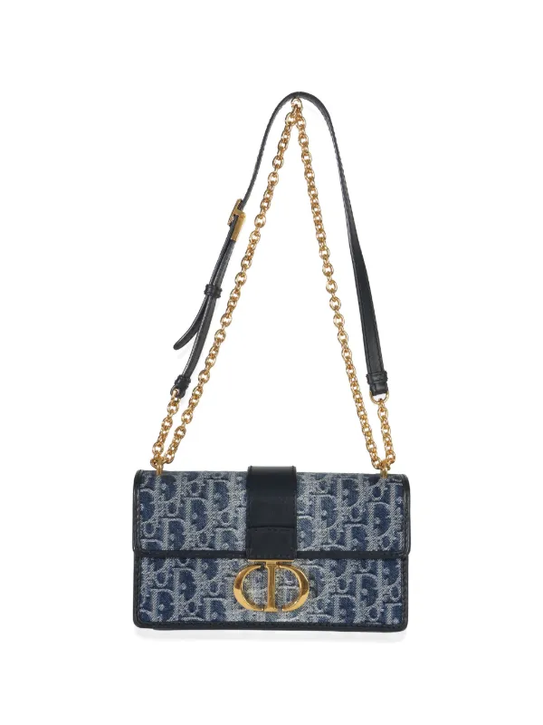 Christian Dior Pre-Owned 2024 オブリーク 30 モンテーニュ イースト