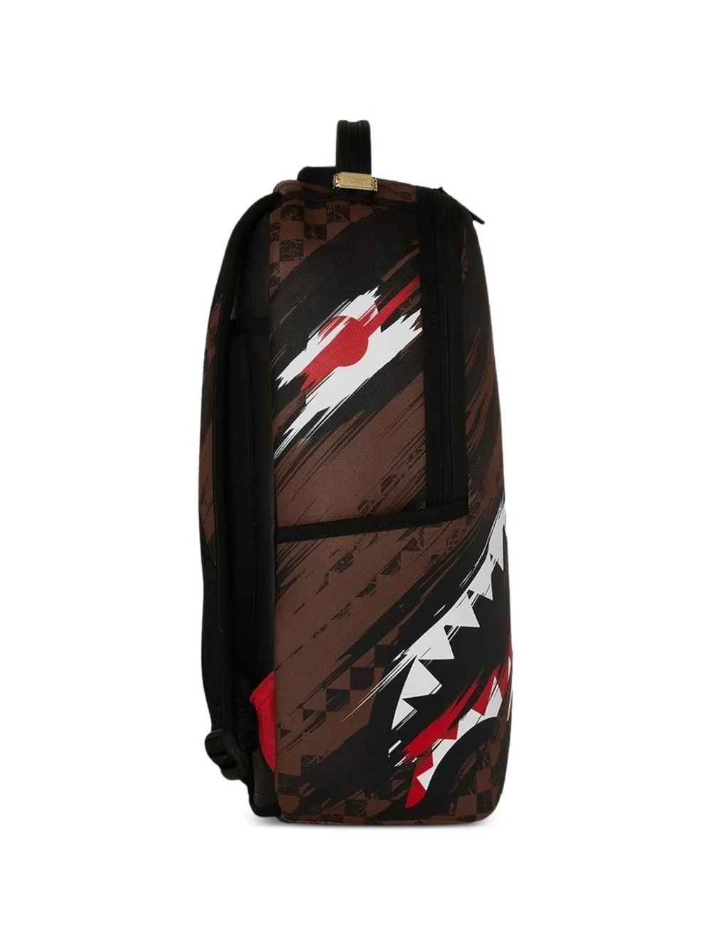 Sprayground Geruite rugzak met print Zwart