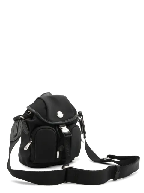 Moncler logo-plaque buckle-fastening backpack