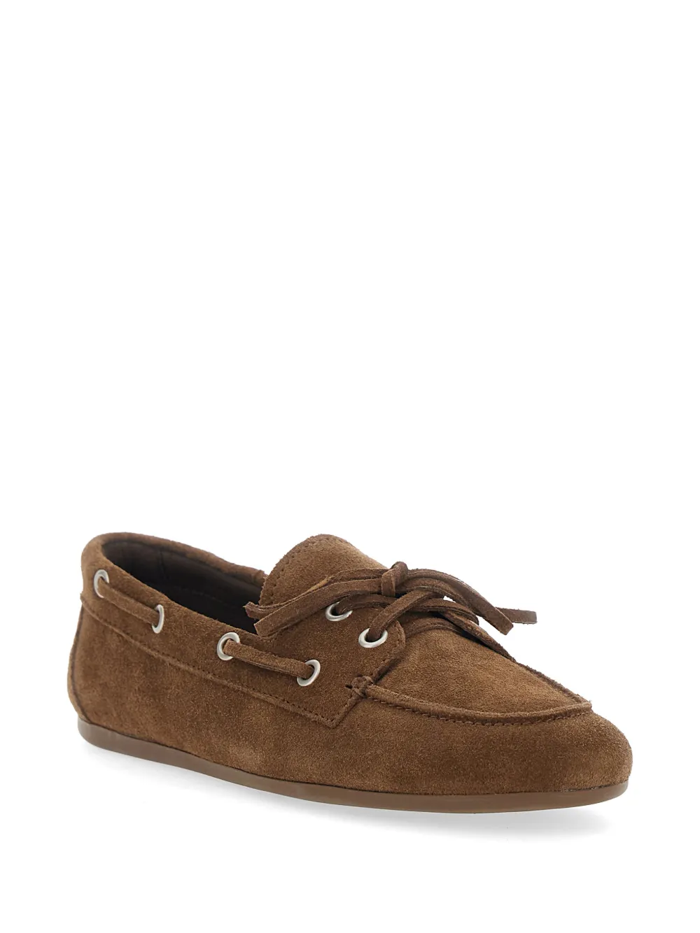 Jeffrey Campbell lace-up suede loafers Bruin