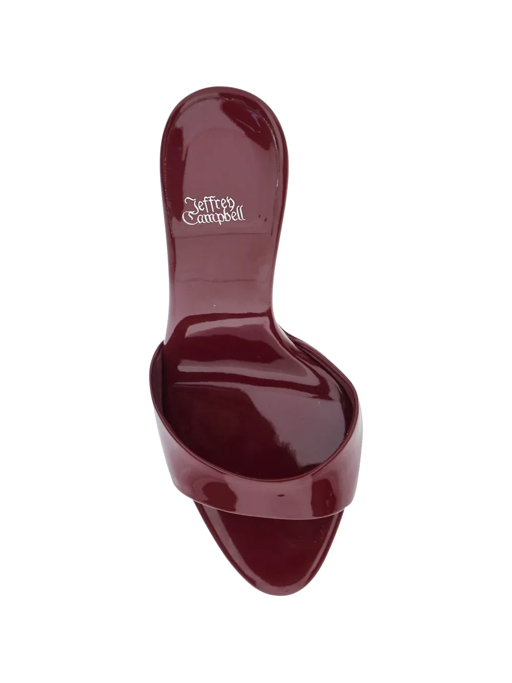 Jeffrey Campbell Ce-Soire patent-finish heeled sandals Rood