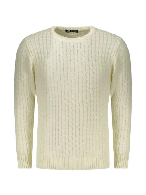 U.S. Grand cable-knit elbow-patch jumper