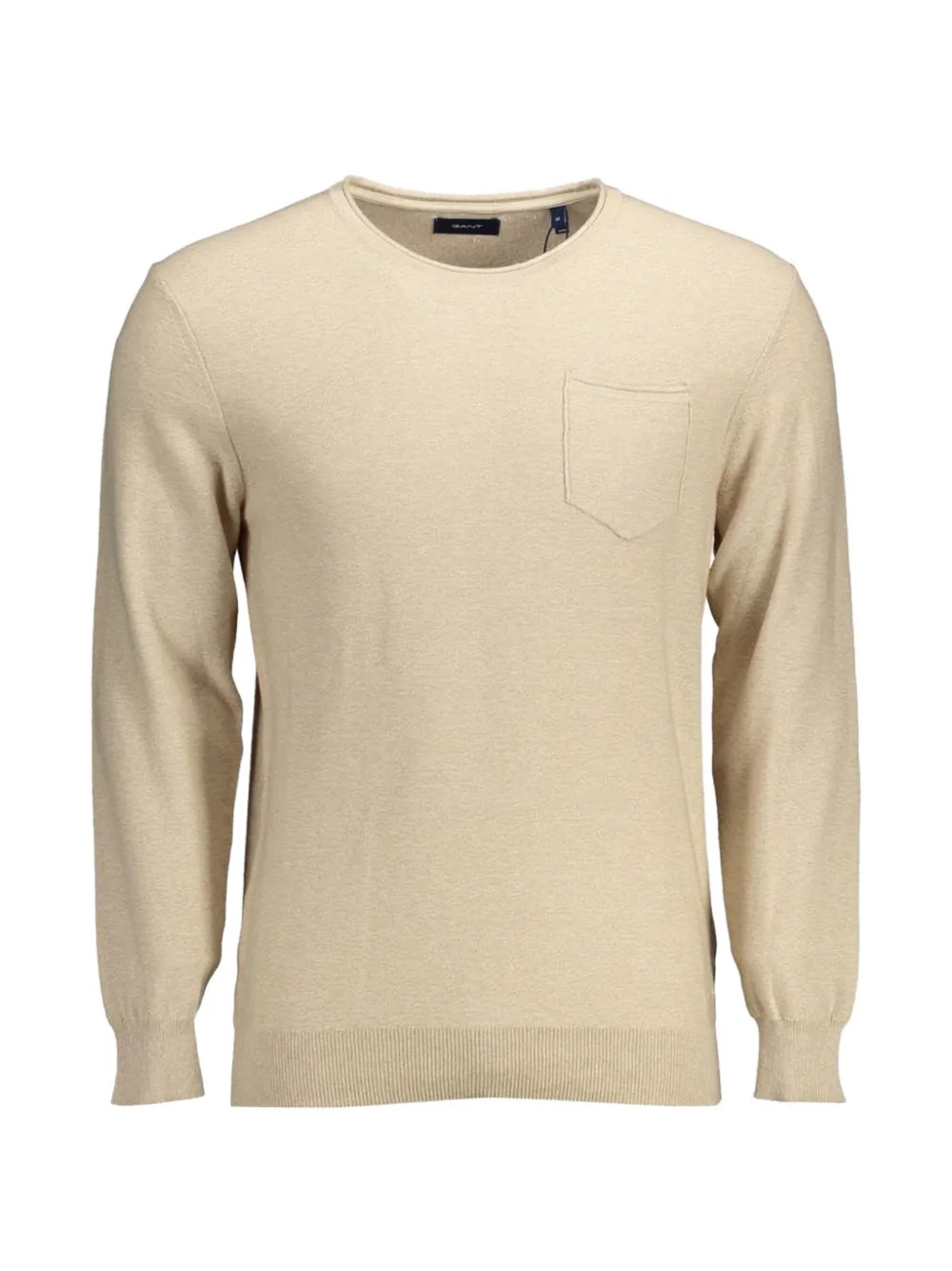 Gant chest-pocket crew-neck jumper - Toni neutri