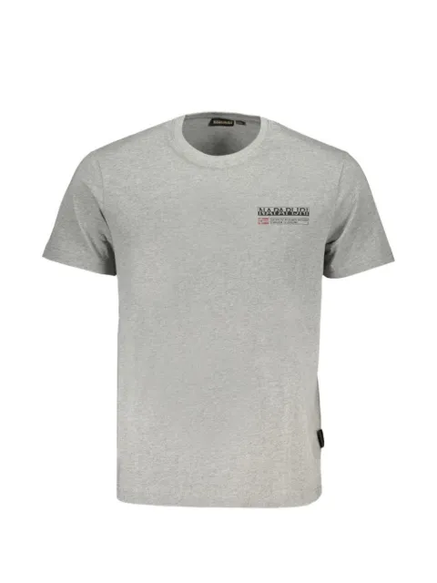 Napapijri logo-print crew-neck T-shirt