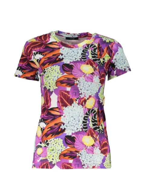 Cavalli Class floral-print T-shirt