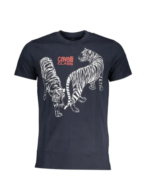 Cavalli Class tiger-print T-shirt