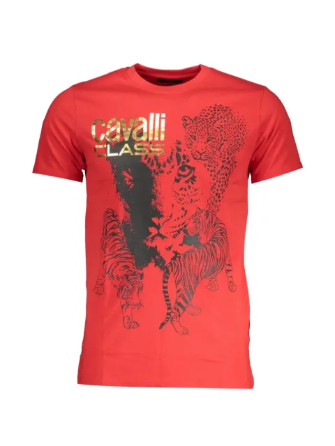 Cavalli Class animal-print T-shirt