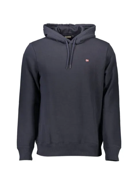 Napapijri logo-patch drawstring hoodie