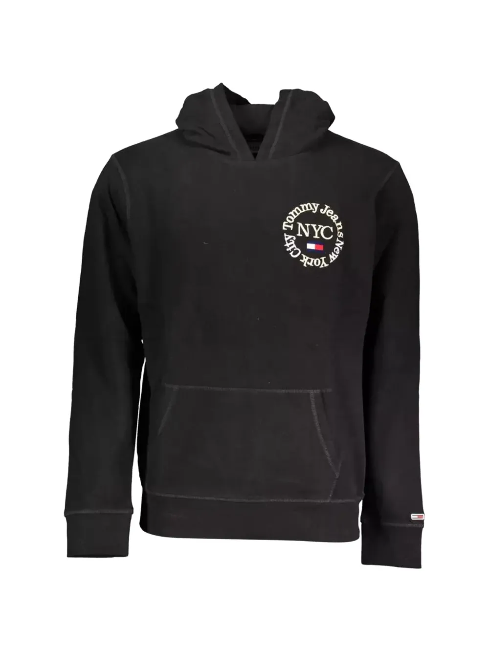 Tommy Jeans logo-print hoodie - Nero