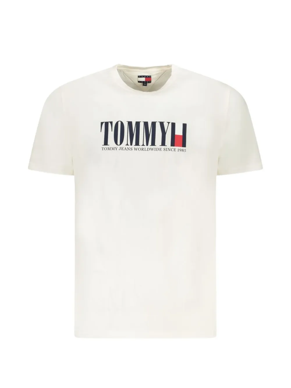 Tommy Jeans logo-print T-shirt - Toni neutri
