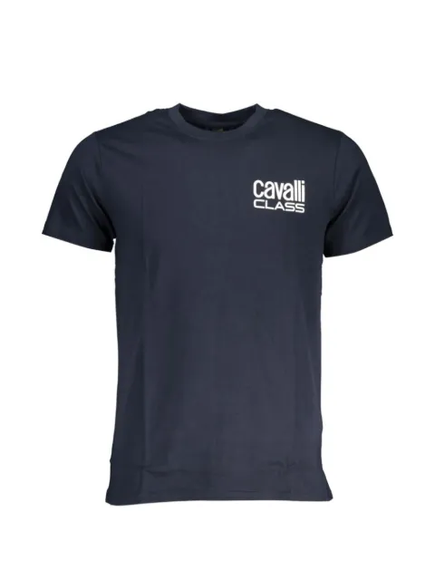 Cavalli Class logo-print cotton T-shirt