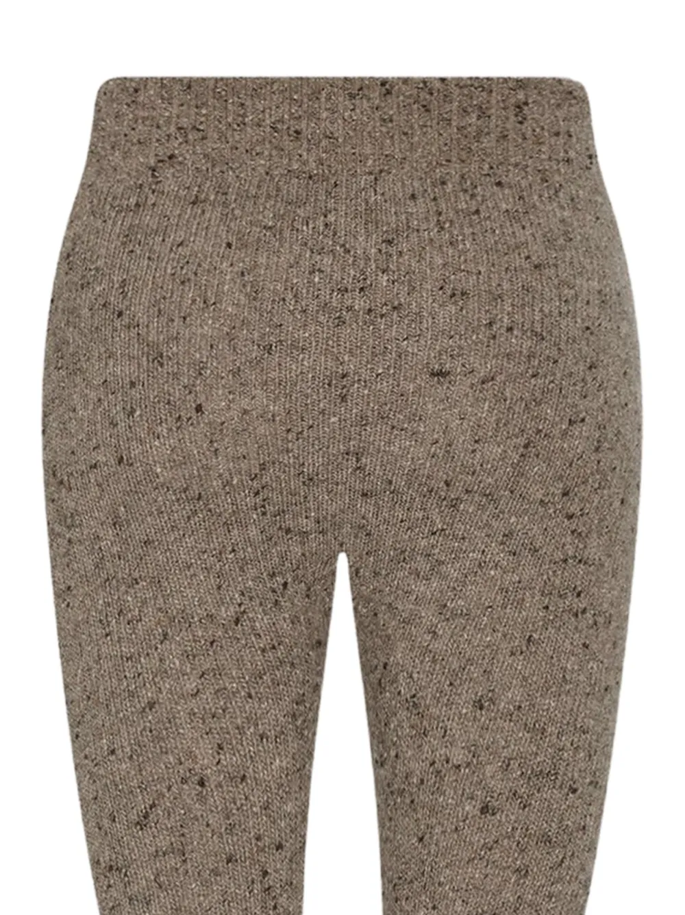 The Row Mumuka geribbelde legging Bruin