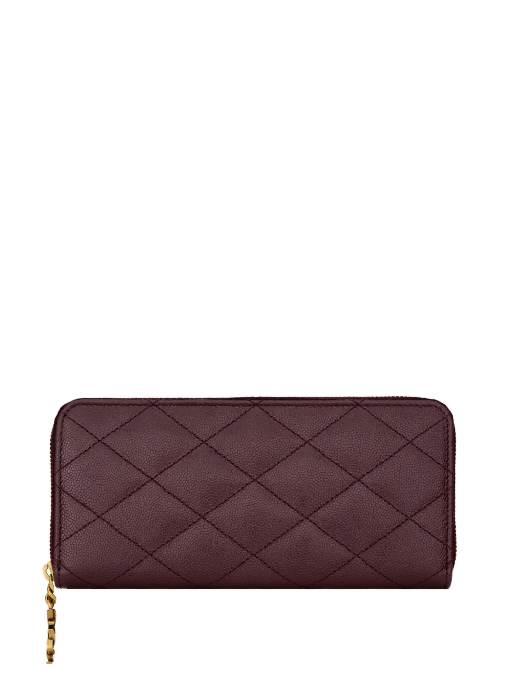 Saint Laurent Cassandre Bijou Wallet In Pink