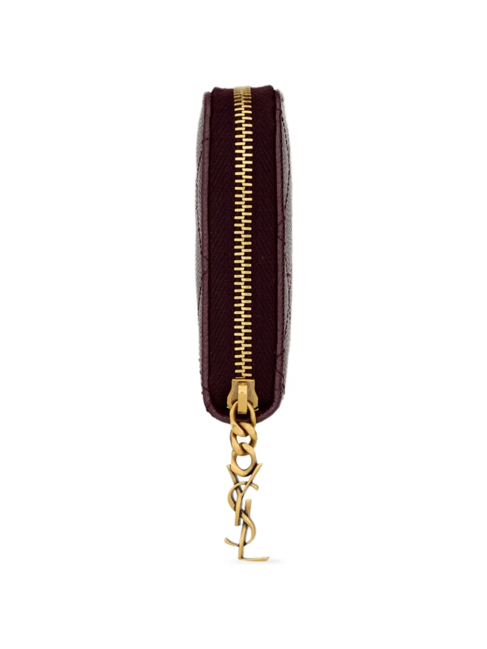Saint Laurent Cassandre Bijou portemonnee Paars