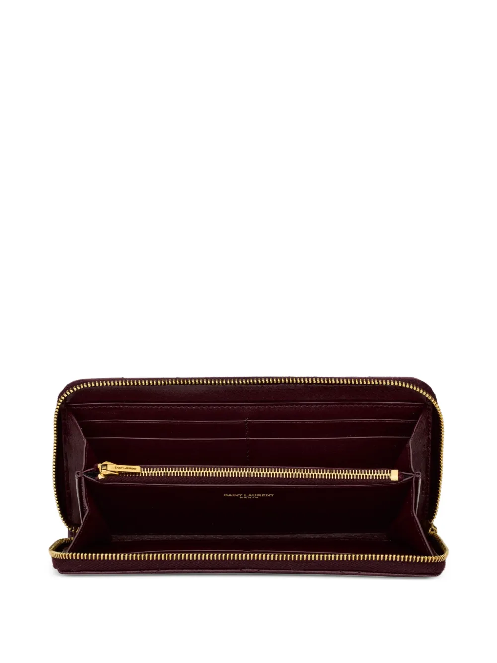 Saint Laurent Cassandre Bijou portemonnee Paars
