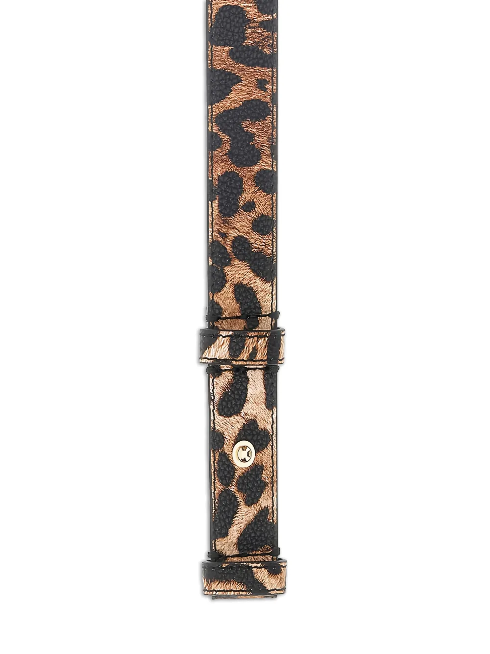 GUESS USA Cirene riem met luipaardprint Bruin