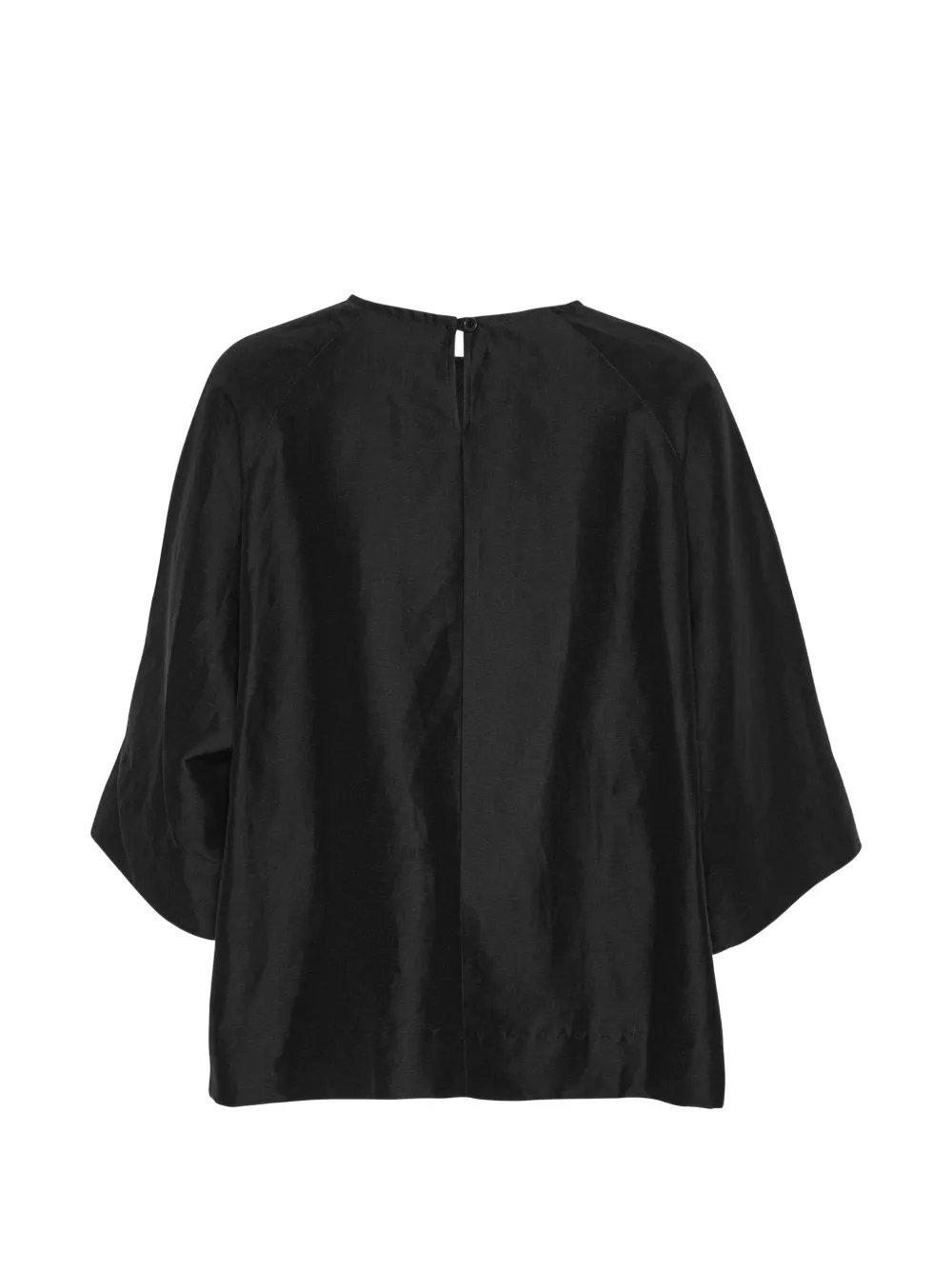 Henrik Vibskov Insurance blouse met strikdetail Zwart