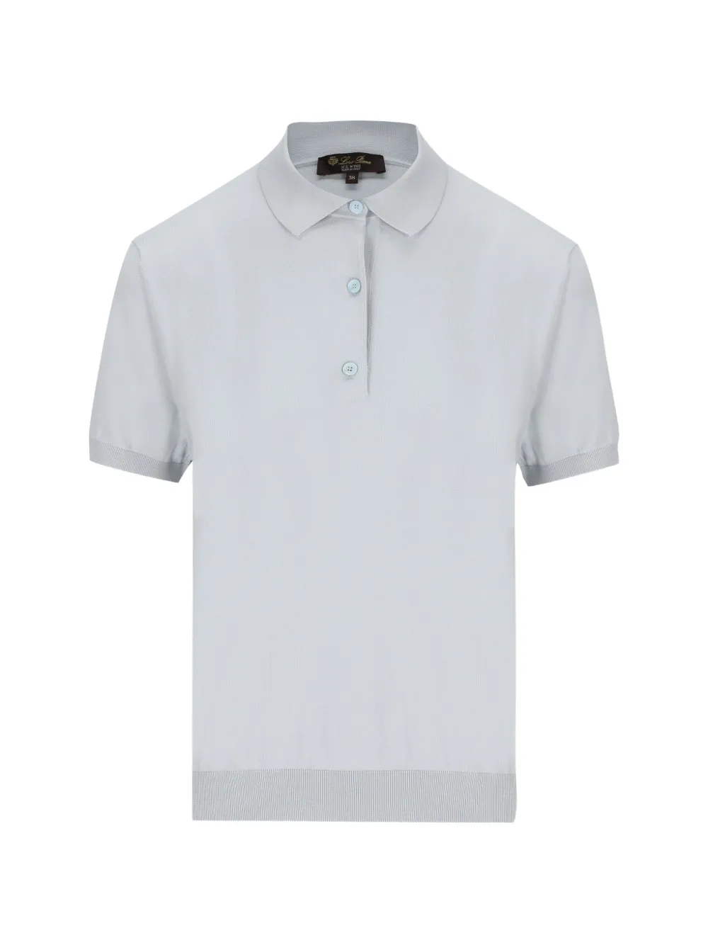 Loro Piana short-sleeved polo shirt - Blu